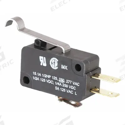 Honeywell Miniature Snap Action Switch: Lever Actuator, 1NO/1NC - Hinge Lever Snap-Action Switches