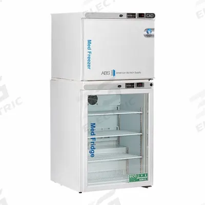 AMERICAN BIOTECH SUPPLY Laboratory Refrigerator and Freezer: 5.2 cu ft Refrigerator Capacity - Pharmacy Refrigerator-Freezers