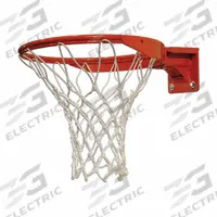 SPALDING Basketball Rim: NCAA/NFHS, Easy Glide Net System, Anti-Whip Net, Basketball Rim (MPN 411-704). Key specifications — attr985526: SPALDING; attr985545: 48 and 42 in Backboards; attr985544: Easy Glide Net System; attr985546: Anti-Whip Net; attr985530: NFHS; attr1031786: Basketball Rim.