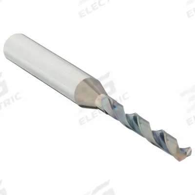 OSG Jobber Length Drill Bit: 2.3 mm, 140° R-Thinning Point - Solid Carbide Jobber-Length Drill Bits for Steel & Cast Iron