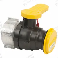BANJO Manual Two-Way Ball Valve: 2 in, Polypropylene, Straight, Female Buttress x Male Camlock (MPN W230240). Key specifications — Brand: BANJO; Handle: Lever.