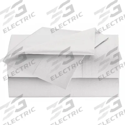 WESTPOINT HOME Flat Sheet: XL Full, 109 in Overall Lg, 81 in Overall Wd, T300, Fresh White - Martex Millennium Sheets