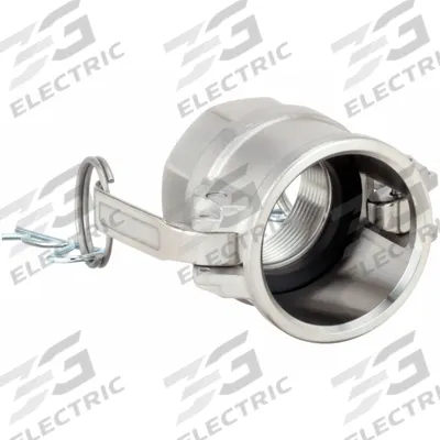 APPROVED VENDOR Cam and Groove Coupling: 1 in Coupling Size, 1 in -11-1/2 Thread Size - Type D Stainless Steel Cam & Groove Fittings