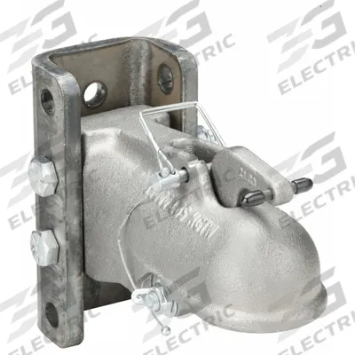 BUYERS PRODUCTS Trailer Coupler: Adj Coupler, V, 15,000 lb Gross Towing Wt Capacity - Adjustable Couplers
