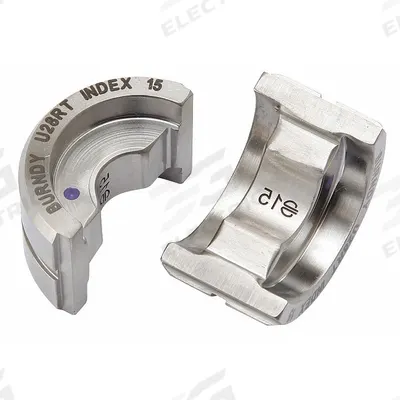 BURNDY Upper and Lower Crimping Die: 4/0 AWG Copper Lug, YA/YS, 1 Sizes - Burndy Replacement Crimping Dies