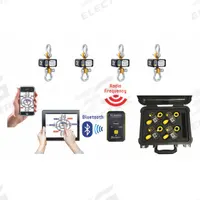 RON CRANE SCALES Crane Dynamometer: 40,000 lb Wt Capacity - Imperial, +/-0.1% Accuracy, 5 lb (MPN RCM-STRTR-4-5T). Key specifications — Readability: 5 lb; Standards: UL; Indicator Attachment: Wireless Remote; Includes: Multi Point System with Four Load Cells and Carrying Case; Housing Material: Alloy Steel; Manufacturer Part Number: RCM-STRTR-4-5T; Brand: RON CRANE SCALES; Weighing Units: short ton.
