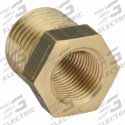 LEGRIS Metal Pipe Straight: Straight, 1/8 in x 1/4 in - Threaded High-Pressure Pipe Fittings