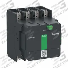SCHNEIDER Contactor: 4 Poles, 4NO Contacts, 330 A, 120V AC/240V AC Coil (MPN LC1G3304KUEN). Key specifications — Brand: SCHNEIDER; Integrated Surge Suppression: No; Wire Termination Type: Spring Loaded.