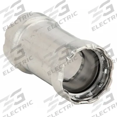 VIEGA MEGAPRESS Crimp Coupling Fitting: 1/2 in Pipe x 1/2 in Pipe Size, Press-fit x Press-fit - Potable Water Stainless Steel Press Fittings