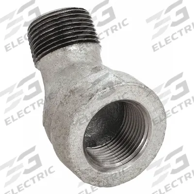 APPROVED VENDOR Metal Pipe Elbow: 45° Elbow, 1 in x 1 in - Medium-Pressure Threaded Pipe Fittings