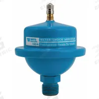 WATTS Water Hammer Arrestor: 1/2 in Pipe Size, NPT, 4 5/16 in Overall Ht, 3 7/16 in Overall Dia (MPN LF150A). Key specifications — Body Material: Stainless Steel; Brand: WATTS; Connection Type: NPT.