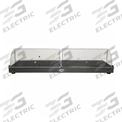 CADCO Warming Shelf and Tray: 600 W Watt, 9 3/4 in Overall Ht, 45 in Overall Wd - Warming Shelves & Trays
