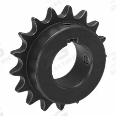 TSUBAKI Single Strand Sprocket: 50, For 5/8 in Chain Pitch, 1 1/2 in Bore Dia, 17 Teeth, Steel (MPN 50B17F-1H). Key specifications — Brand: TSUBAKI.