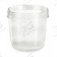 Hazardous Location Glass Globe: For VM4 Series, 6 5/16 in Lg (MPN VMG25). Key specifications — For Use With: VM4 Series; Product Type: Hazardous Location Glass Globe; Brand: HUBBELL KILLARK; Lens Pattern: Prismatic.