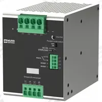 MURRELEKTRONIK DC Power Supply: DIN Rail, 960 W Output Power - Rated, 42.7 A Current - Output (MPN 9000-17332-1621110). Key specifications — attr1044898: Three; attr1044874: Aluminum; attr1044879: 450.5 to 810V DC; attr211400: MURRELEKTRONIK.