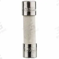 BUSSMANN Fuse: S505 Series, Time-Delay, 500 mA, 250 V AC, Non-Indicating, 5 mm x 20 mm (MPN BK/S505-500-R). Key specifications — Brand: BUSSMANN; Series: S505; Equivalent Fuse Series: S505, 477, & GSF.