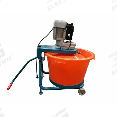 KUSHLAN PRODUCTS Corded Concrete Mixer: For use with Mortar/Stucco/Thin Set - Corded Mortar Mixers
