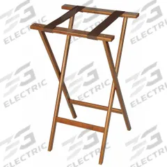 CSL Tray Stand: Wood, Natural, 18 1/2 in Overall Wd, 30 in Overall Ht, 17 in Overall Dp (MPN 1170NAT-1). Key specifications — Material: Wood; Product Type: Tray Stand; Brand: CSL; Color: Natural.