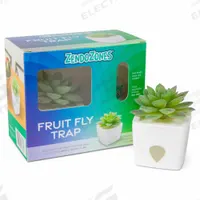 ZENDOZONES Fruit Fly Trap: For Use On Flying Insects, Bait Box Trap, Indoor/Outdoor Use (MPN 1818-TT). Key specifications — Brand: ZENDOZONES; Indoor/Outdoor Use: Indoor/Outdoor; Insect Group: Flying; Targeted Insects: Flies; Color: White; Trap Style: Bait Box.