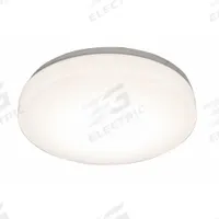 LED Flush Mount: 19 in Dia, White, 3 in Ht, 2,236 lm, 2700K/3000K/3500K/4000K/5000K, 34 W, C2F (MPN C2F19L5AJUDWH). Key specifications — Voltage: 120 to 277V AC; Brand: AFX INC.; For Bulb Type: Integrated LED; Color Temperature: 3500K; Housing Finish/Color (Broad): White.