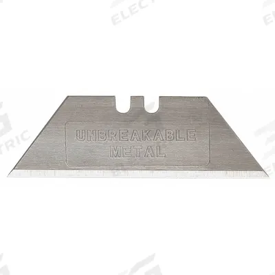 WESTWARD Unbreakable Utility Blade: 2 3/8 in Blade Lg, 23/32 in Blade Wd, 0.031 in Blade Thick - Straight-Edge Standard-Tip Replacement Utility Blades
