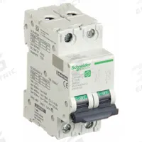 SCHNEIDER IEC Supplementary Protector: 25 A Amps, 500V DC, 5kA at 250V DC, Screw Clamp, C60H-DC, C (MPN M9U21225). Key specifications — Terminal Connection: Screw Clamp; AC Voltage Rating: Not Rated; Curve Type: C; DC Voltage Rating: 500V DC; Max. AIR Rating: 5kA at 250V DC; Series: C60H-DC; Brand: SCHNEIDER.