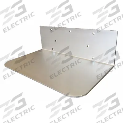 Dayton Nose/Toe Plate: 8 1/2 in W, 14 in Overall Lg, 8 1/2 in Overall Wd - Hand Truck Nose Plates & Brackets