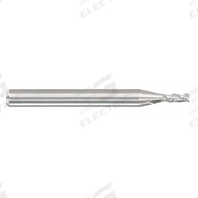 APPROVED VENDOR Corner Chamfer End Mill: Carbide, 3 Flute, 5/64" Mill Dia, 0.117" LOC - Reduced-Neck Fast-Cutting Carbide Corner-Chamfer End Mills
