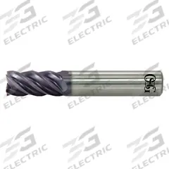OSG Square End Mill: Carbide, EXO Coated, 5 Flute, 5/8" Mill Dia, 1-7/8" LOC, 4" OAL (MPN 21001211)
