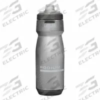 CAMELBAK Bottle: 24 oz Capacity, Gray, Polypropylene, BPA-Free, 9 in Overall Ht, 3 in Overall Dia (MPN 1875002071). Key specifications — Brand: CAMELBAK.