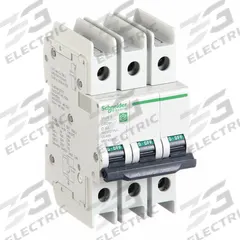 SCHNEIDER ELECTRIC IEC Miniature Circuit Breaker: 8 A Amps, 14kA at 120/240V AC, Screw Clamp, D (MPN M9F43308). Key specifications — DC Voltage Rating: Not Rated; Max. AIR Rating: 14kA at 120/240V AC; Terminal Connection: Screw Clamp; Brand: SCHNEIDER.