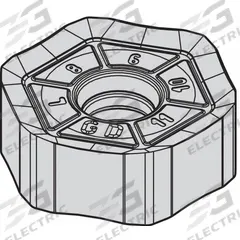 WIDIA Hexagon Milling Insert: HNPJ535ANSNGD, HNPJ0905ANSNGD (MPN 6180278)