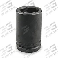 PROTO Automotive Socket: 1 in Drive Size, 1 1/2 in Socket Size, 6-Point, Deep, Black Oxide (MPN J10024LS). Key specifications — Brand: PROTO; Finish: Black Oxide; Socket Depth: Deep; Tether Ready: Not Tether Capable; Socket Shape: 6-Point.