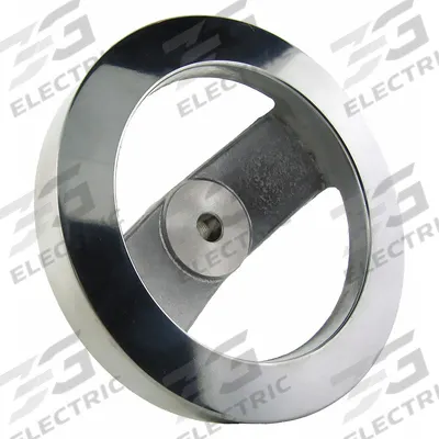 APPROVED VENDOR Hand Wheel: Spoked, Aluminum, 1/2 in Bore, 4 in Dia - Spoked Hand Wheels