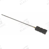 TEMPCO General Purpose Thermocouple: 32°F to 1,400°F /0°C to 760°C, Type J, Rounded Tip (MPN MTA00802). Key specifications — attr1275752: 0.25 mm; attr1275763: ±2.2 °C or ±0.75 %, Whichever is Greater; attr1275765: MTA00802; attr1275769: TEMPCO.