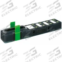 MURRELEKTRONIK M8 distribution block: EXACT8, 8 Ports, 3 Pole M8 Female, 2 A Current Rating per Port (MPN 8000-88000-0000000). Key specifications — IP Rating: IP65; Features: Plastic Housing; For Use With: Connection Cap.