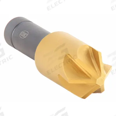 KEO Countersink: 90°, 6 Flute, 1 in Body Dia - Smooth-Finish Six-Flute Countersinks