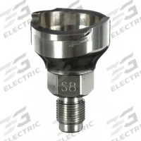 3M Spray Gun Cup Adapter: Spray Gun Adapter, Adapters for Spray Gun Cups, PPS, Stainless Steel, S8 (MPN 26015). Key specifications — Brand: 3M; Compatible with Series: PPS; Material: Stainless Steel; Adapter Type: S8; Thread Size: M12x1.0; Product Type: Spray Gun Adapter.