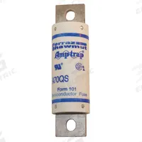 Semiconductor Fuse: A70Q Series, Fast-Acting, 90 A, 700 V AC, 650 V DC DC Volt Rating (MPN A70Q90-4). Key specifications — Series: A70Q; Brand: MERSEN; Voltage Type: AC/DC.