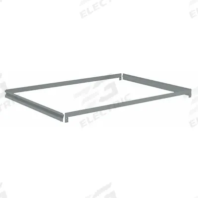 TENNSCO Shelf: 42 in x 30 in, 550 lb Load Capacity, Gray - Open Deck Shelf Kits for Boltless Shelving