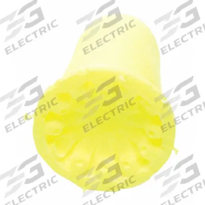3M Ear Plugs: Bell, 33 dB NRR, Uncorded, Roll-Down, Disposable, M Earplug Size - Bulk Earplug Refills