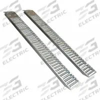 APPROVED VENDOR Ramp: 0.5 ton Load Capacity, Not Adj, Steel, 72 in Overall Lg, 9 in Overall Wd, 1 PR (MPN 1DLU8). Key specifications — For Vehicle Type: Trucks; Ramp Material: Steel; Adjustability: Not Adjustable; Brand: APPROVED VENDOR.