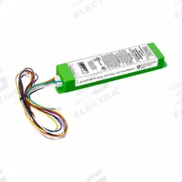 Emergency LED Battery Pack: 120 to 277V AC, LED, Lithium Iron Phosphate (MPN 93314264). Key specifications — Input Voltage: 120 to 277V AC; Includes: Led Charging Indicator; Battery Type: Lithium Iron Phosphate; Brand: DUAL-LITE.