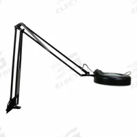 APPROVED VENDOR Magnifier Light: LED, 2.25x, 5 Diopter, 600 lm Max Brightness, 38 in Arm Reach, iron (MPN 820DA5). Key specifications — Arm Material: iron; Brand: APPROVED VENDOR; Magnification: 2.25x; ESD Safe: No; Lens Material: Glass; Lighting Technology: LED; Operating Voltage: 100-240AC; Includes Ultraviolet Light: No.