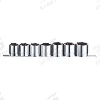 WESTWARD Socket Set: 1/2 in Drive, 7 Piece, 6-Point, SAE, 1 in to 1 3/8 in (MPN 53PN58). Key specifications — attr1224269: 1/2 in; attr1204685: Tether Ready; attr1204650: 1 in to 1-3/8 in; attr1204673: Socket Bits Not Included; attr1204688: WESTWARD; attr1206170: Standard Sockets.