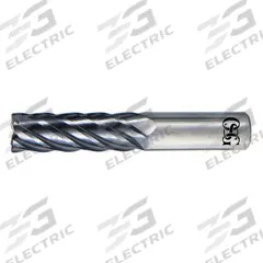 OSG Square End Mill: Carbide, EXO Coated, 6 Flute, 3/4" Mill Dia, 15/16" LOC, 3" OAL (MPN VGM6-0126)
