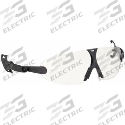 3M Clip-On Eyewear: Clear Lens Color, Anti-Fog/Scratch-Resistant - 3M Eye Shield Assemblies for Hard Hats & Helmets