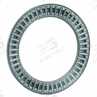 INA Needle Roller Thrust Bearing: 2840, 1 3/4 in Bore Dia, 2 1/2 in Outside Dia, 0.078 in Overall Wd (MPN TC2840). Key specifications — Brand: INA; Maximum Speed: 4,400 RPM; Bearing Industry Number: 2840.