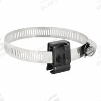 SJE-RHOMBUS Cable Clamp: Cable Clamp Assembly, Control Floats, Nylon/Stainless Steel, For 1 Floats (MPN 18 & 16 Guage Cable Clamp Assembly). Key specifications — Body Material: Nylon; Compatible with Series: Universal; Brand: SJE-RHOMBUS; Compatible Manufacturer Model Number: Control Floats; Product Type: Cable Clamp Assembly; Includes: Hose Clamp.