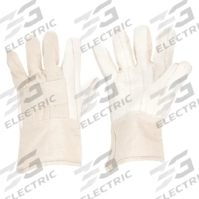 CONDOR Knit Gloves: L ( 9 ), Glove Hand Protection, Uncoated, 275°F Max Temp, Cotton - Uncoated Knit Gloves